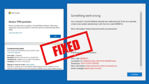 How to Fix Windows TPM Errors (1073151978 & 80190190)